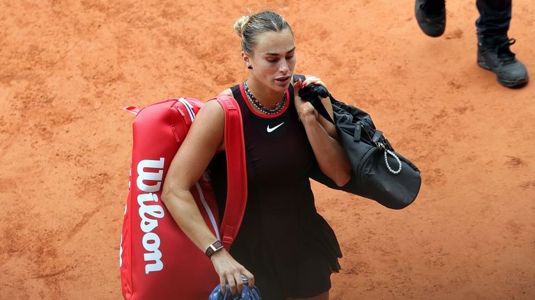 Sabalenka descarrila y se queda sin Roland Garros