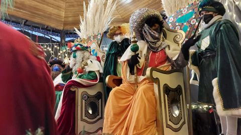 Los Reyes Magos, en Ribadeo.