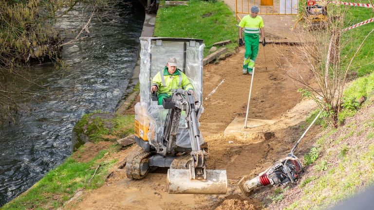 La senda del río Gafos se abrirá al tránsito en su totalidad en los próximos días tras su reparación