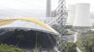 En el parque de carbón de Endesa, en foto de archivo, hay unas 40.000 toneladas de mineral
