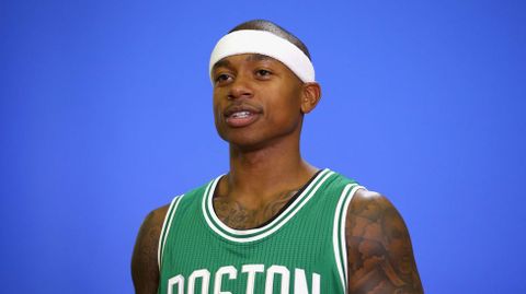 Isaiah Thomas, base de los Boston Celtics