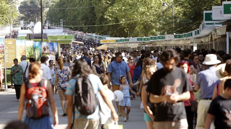 Un samovar oxidado en la Feria de Madrid