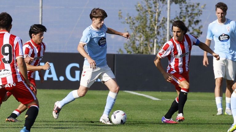 El Celta Fortuna cede ante el Sporting en el primer test de pretemporada