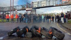 Jornada de movilizaciones en otra huelga Arcelormittal Asturias convocada por CCOO y CSI