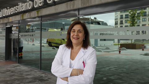 Carmen Penn, jefa del servicio de Anatoma Patolxica del CHUO 