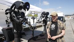 Los robots de Giles Wlaker estuvieron en el Vigo Transforma del ao 2011