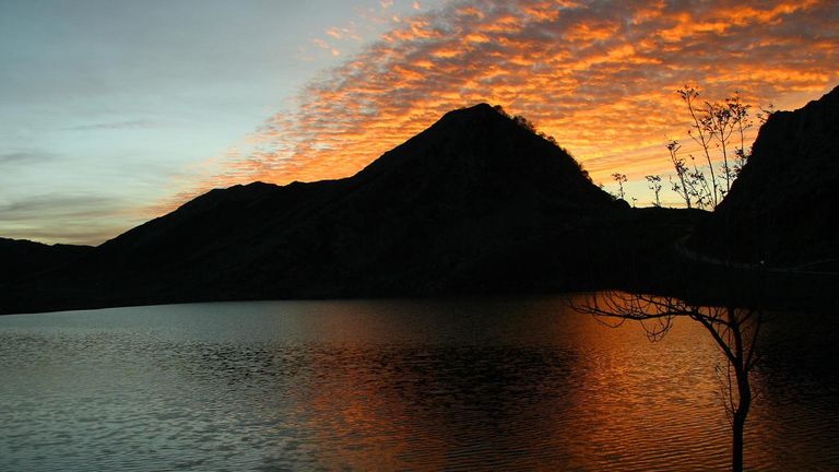 Lago Enol, en los Picos de Europa