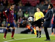 Luis Enrique visit por primera vez como tcnico el Camp Nou en marzo.
