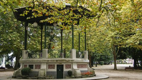 Parque Rosalía de Catro, en Lugo.