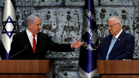Netanyahu recibi el cometido de formar Gobierno del presidente Reuvn Rivlin
