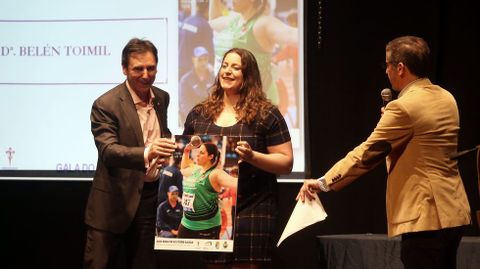 Gala anual de la federacion galega de atletismo en Pobra