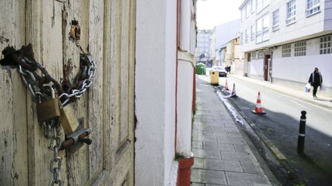 En Lugo, según el Concello, hay una docena de viviendas okupadas