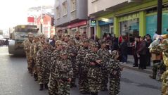 Desfile de carnaval en  Viveiro