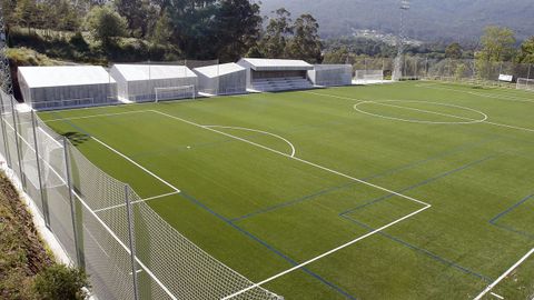 Campo de fútbol de Campañó, en Pontevedra