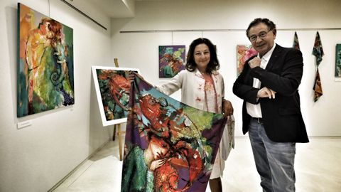 Marieta Quesada con Roberto Verino