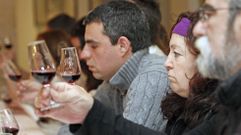 Cata promocional de los vinos de Ribeira Sacra en el Parador de Turismo de Monforte