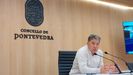 El alcalde de Pontevedra, Miguel Anxo Fernández Lores, presentó este martes los objetivos del PMUS