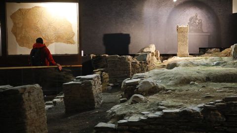 Domus do Mitreo de Lugo, donde se encontr el templo dedicado al dios Mitra