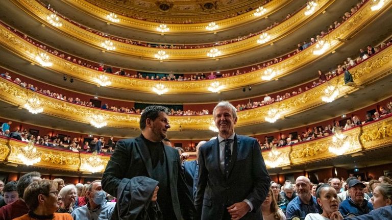 Alfonso Rueda, en el Liceu de Barcelona