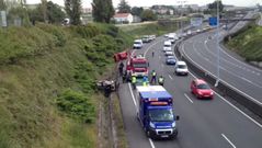 Accidente en el perif�rico de Santiago