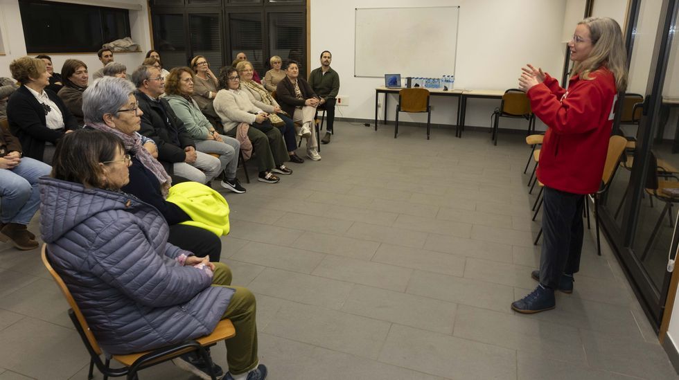 Asistencia al encuentro celebrado en Vila�o el jueves 