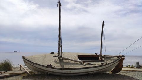 Réplica del James Caird, el bote salvidades que utilizó Ernest Shackleton para abandonar la Antártida en busca de ayuda