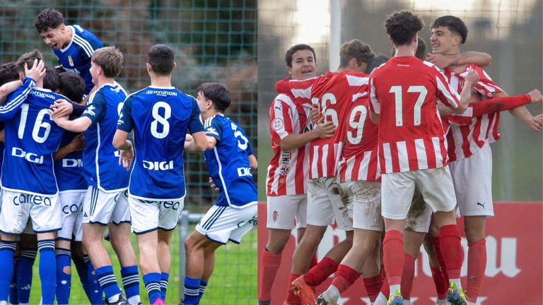 Real Sporting - Real Oviedo juvenil