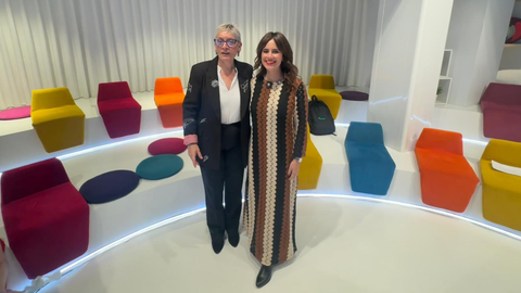 La delegaci�n asturiana de Asma y Alergia Espa�a ha tenido ya su primera toma de contacto con la consejer�a de Salud. En la imagen, la titular de este departamento, Concepci�n Saavedra, y la representante de la asociaci�n en la regi�n, Mar�a Ruis�nchez