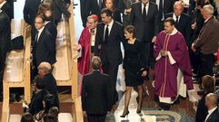 El funeral en Barcelona, en imgenes