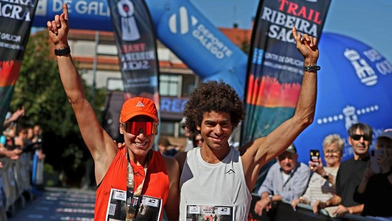 El Trail Ribeira Sacra celebra su década en Ourense con medio millar de inscritos