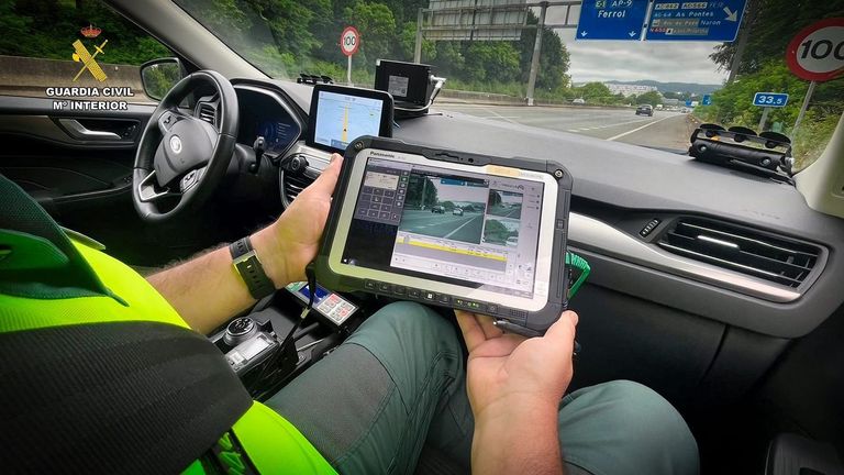 La Guardia Civil de Ferrol detecta a un conductor sin permis