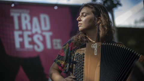 Concierto de Caamao y Ameixeiras en el parque de Bonaval