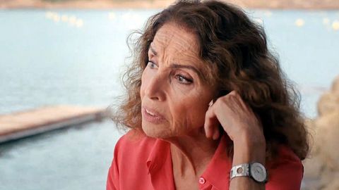 Ana Belén, durante su entrevista en «Lo de Évole»
