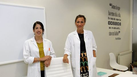 Carmen Marín (izquierda) y Alicia Lage (derecha) del gabinete psicológico Sinapsis