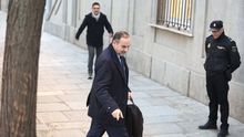 El exministro Jos Luis Abalos a su llegada al Tribunal Supremo, el pasado 27 de noviembre, jornada en la que ingres en prisin