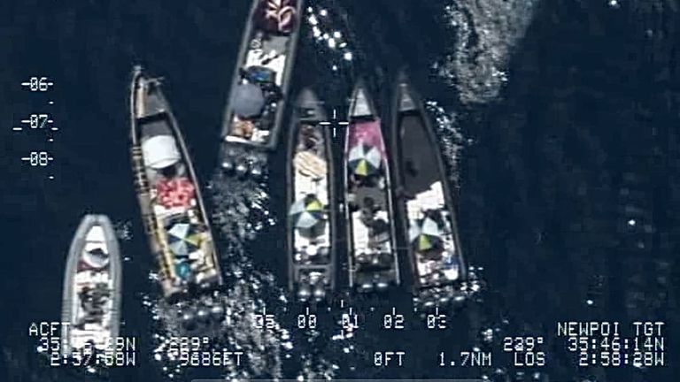 Seguridad Nacional advierte que hay unas 600 narcolanchas operativas que «no dudan en embestir»