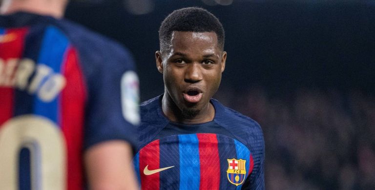 Ansu Fati, delantero del Barcelona