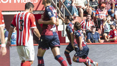 Cote en la derrota del Sporting frente al Levante