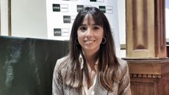 Elena Fernández Landeiro, fiscal especializada en violencia sobre la mujer en la sección territorial de Monforte de Lemos.