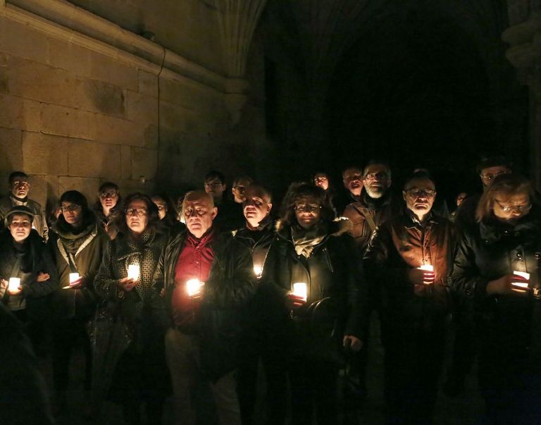 Las visitas teatralizadas nocturnas son un éxito de público en el convento