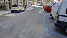 Aunque las obras siguen y no hay mquinas para pagar, la zona azul ya est repintada en algunas calles del centro.