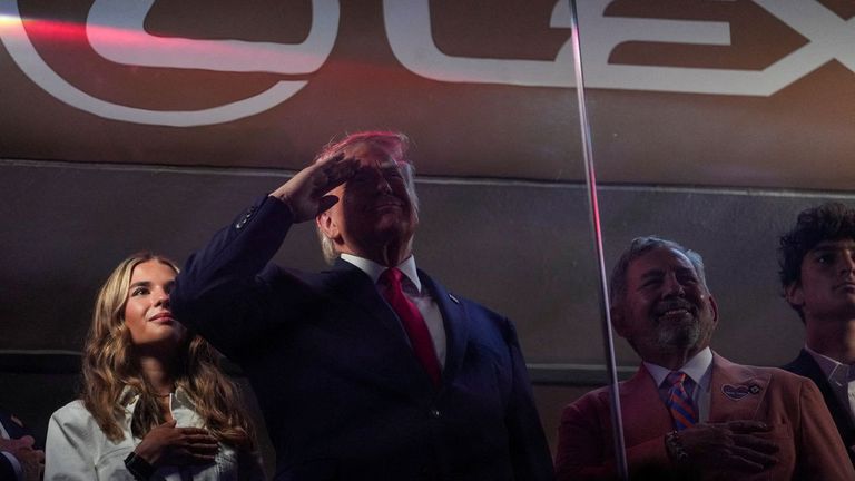 Trump recibe un sonoro abucheo durante las finales de la NBA