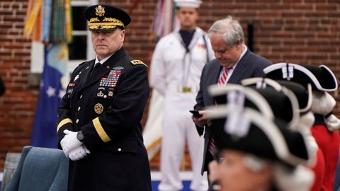 Mark Milley, jefe del Estado Mayor del Ejército de EE.UU., en una imagen de archivo