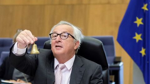 Juncker es el gran impulsor de la abolicin del cambio de hora