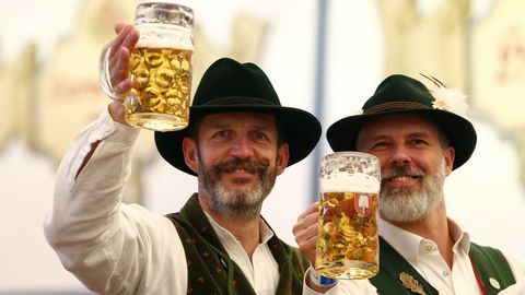 Jornada inaugural de la 184. edicin de la Oktoberfest en Munich (Alemania)