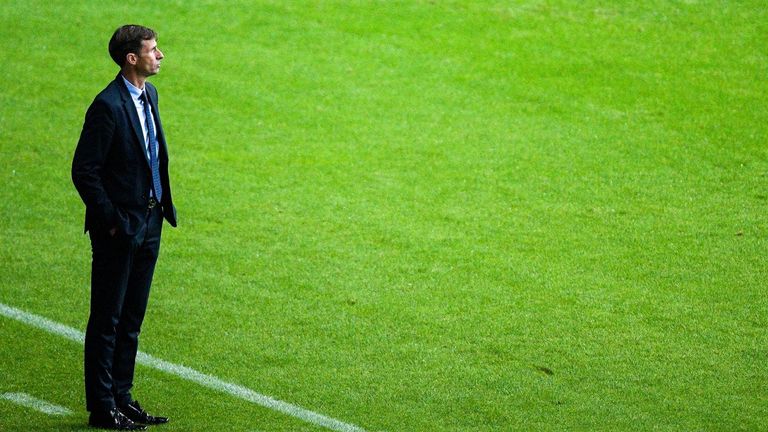 José Ángel Ziganda, técnico del Real Oviedo