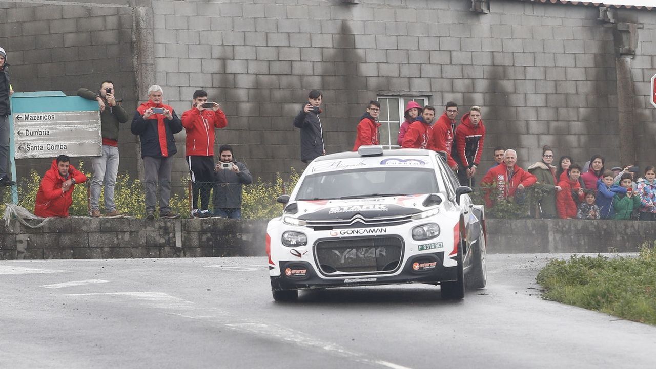 Víctor Senra gana el Rali de Noia y se pone líder del Gallego