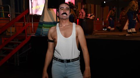 César Ferrío disfrazado de Freddie Mercury