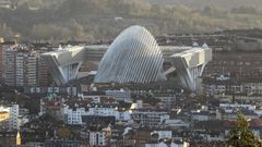 Palacio de Congresos de Oviedo, inaugurado en 2011, obra del arquitecto Santiago Calatrava