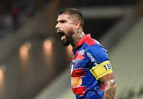 Quintero, capit�n del Fortaleza